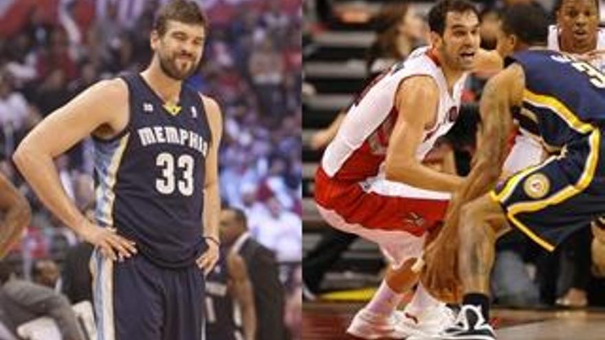 Marc Gasol y Calderón no pudieron completar sus buenas actuaciones con victoria.