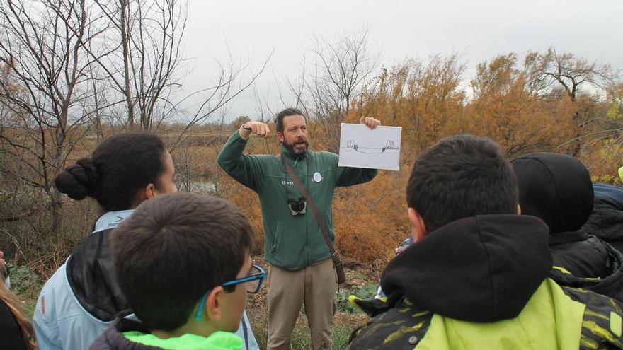 Los estudiantes del IES Río Gállego se van de excursión al Galacho de La Alfranca