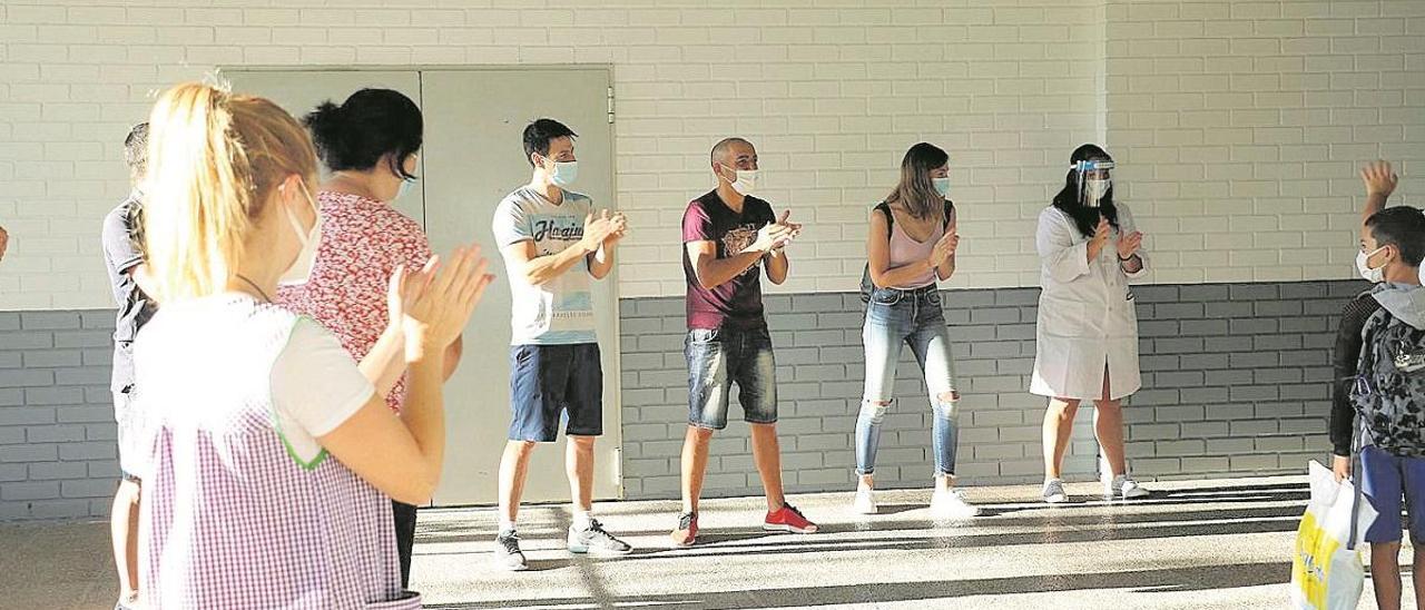 El alumnado de Quart inicia el curso un día después por la fiesta de San Onofre