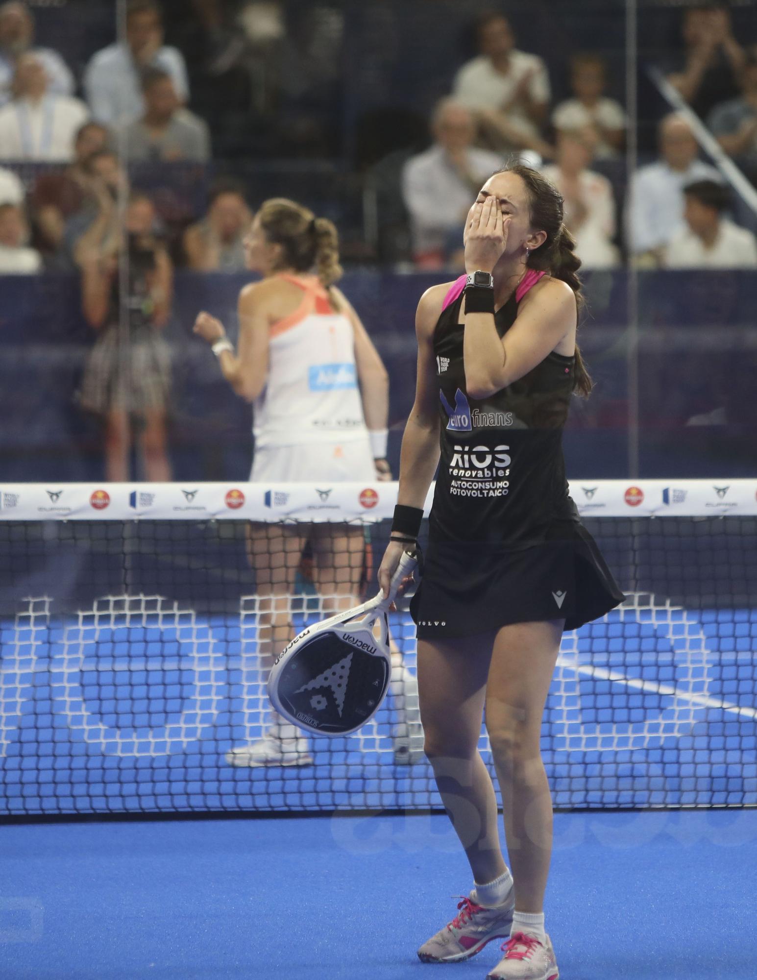 Final femenina del Estrella Damm Valencia Open en La Fonteta con Tamara Icardo