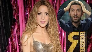 Shakira y David Broncano.