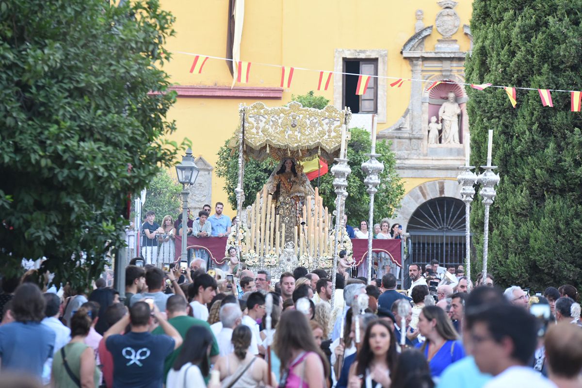 Córdoba recupera la procesión del Carmen, Virgen del Carmen de San Cayetano