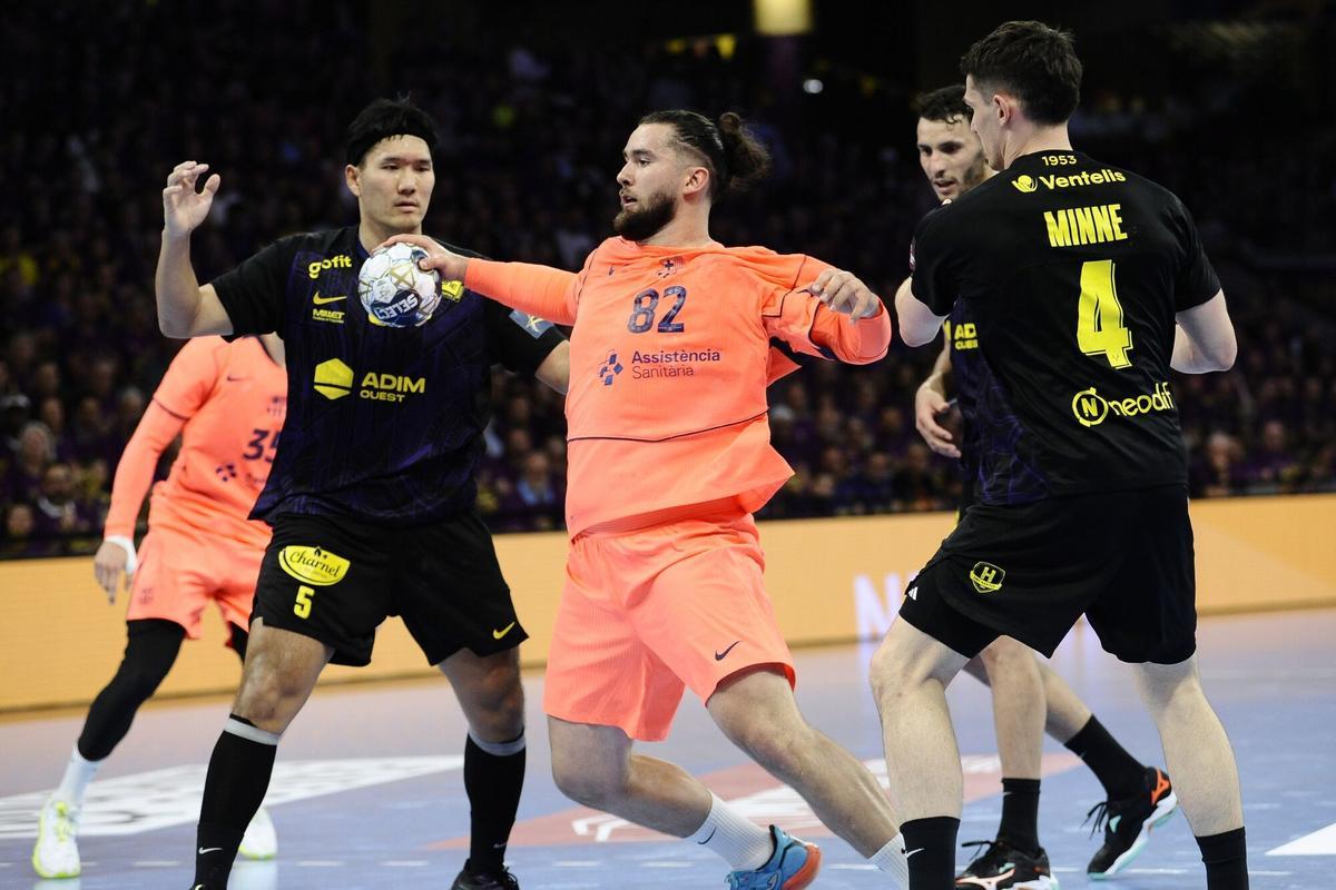 Sousa Frade, durante el Nantes - Barça