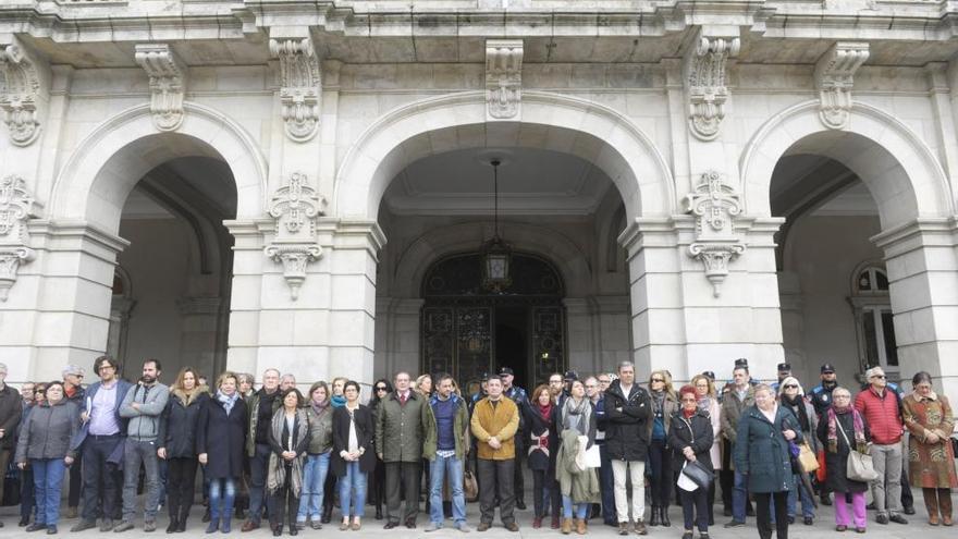 Concentraciones en A Coruña por las víctimas de Bruselas