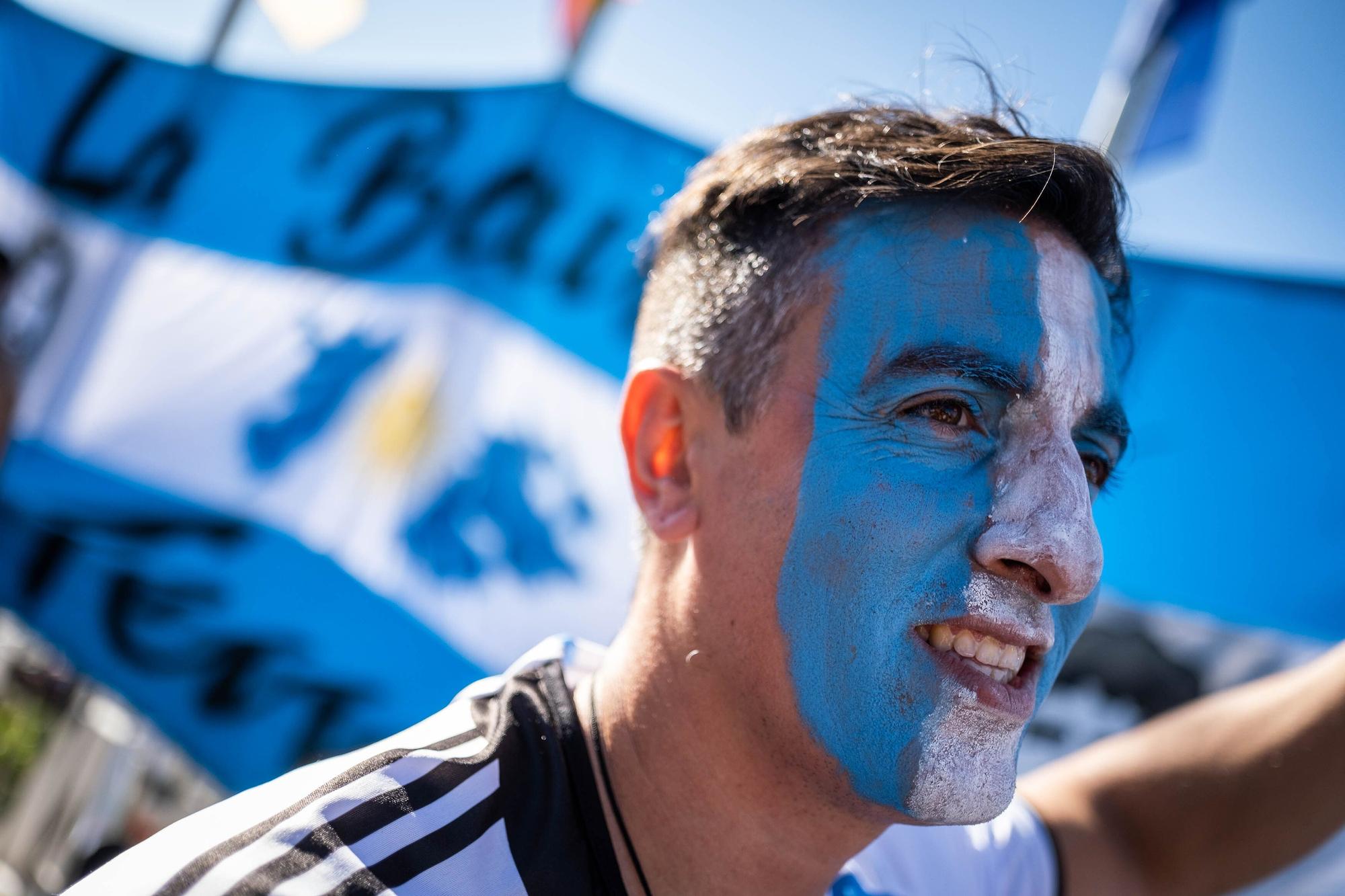 Celebración del Mundial de los argentinos afincados en Tenerife