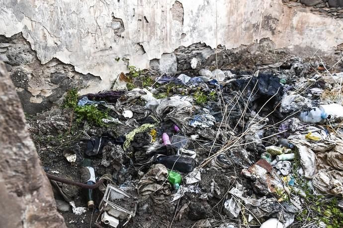 SUCESOS. MARZAGAN. LAS PALMAS DE GRAN CANARIA. Incendio y posterior fallecimiento de un hombre en una infravivienda de el Barrio de Marzagan.  | 26/03/2019 | Fotógrafo: Juan Carlos Castro