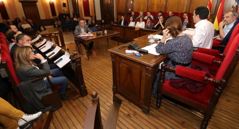 Pleno sobre la gestión del temporal en Alcoy