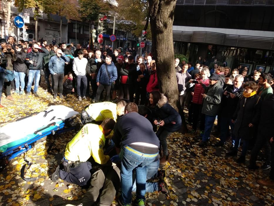 Càrregues al carrer Eiximenis