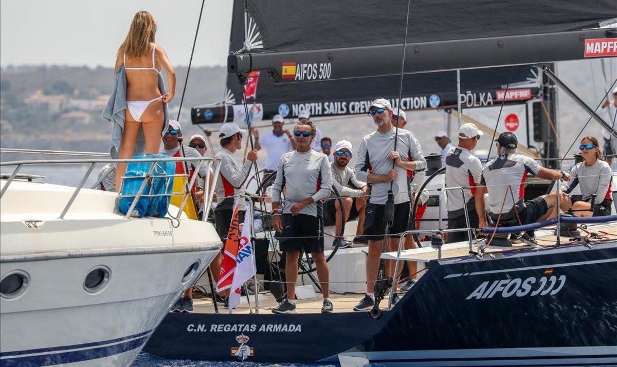 zentauroepp49290684 spanish king felipe vi  during the 38th copa del rey sailing190801141232