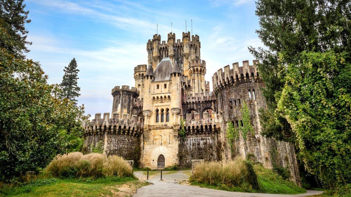 Es el castillo más bonito e impresionante del País Vasco
