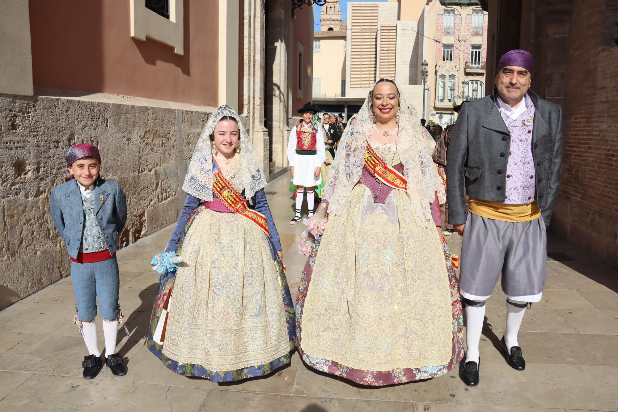 Las comisiones de falla en la Procesión de la Virgen (4/5)