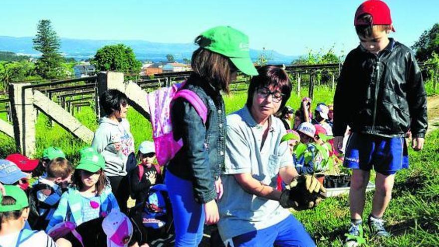 Los niños de entre 3 y 5 años disfrutaron de una experiencia muy enriquecedora. // Iñaki Abella
