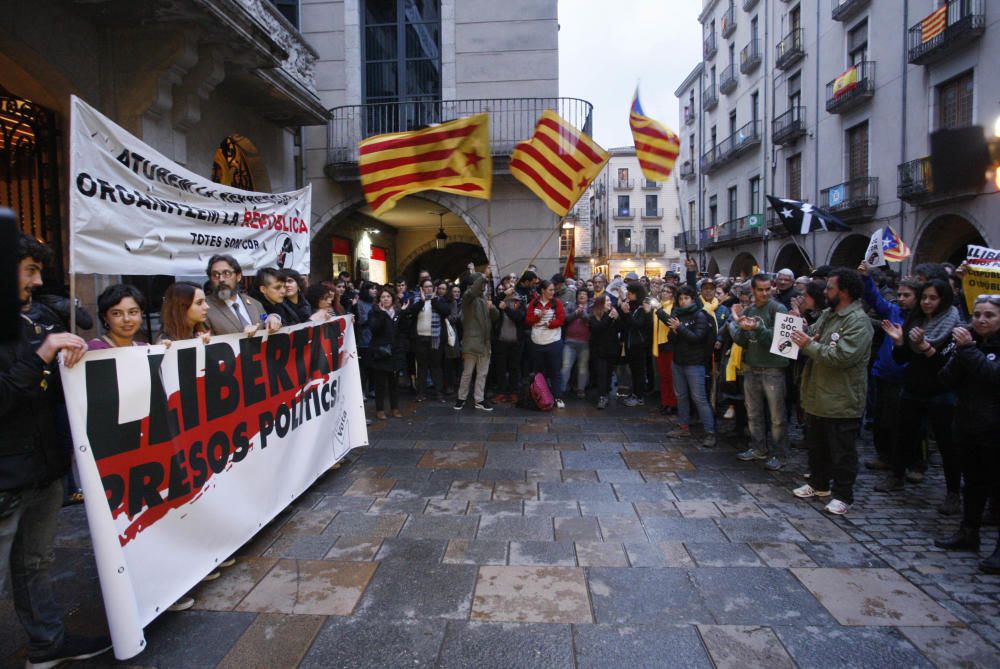 Concentració de suport als CDR a Girona