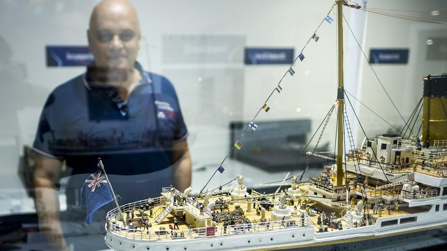 Exposición de maquetas navales en el Museo Elder