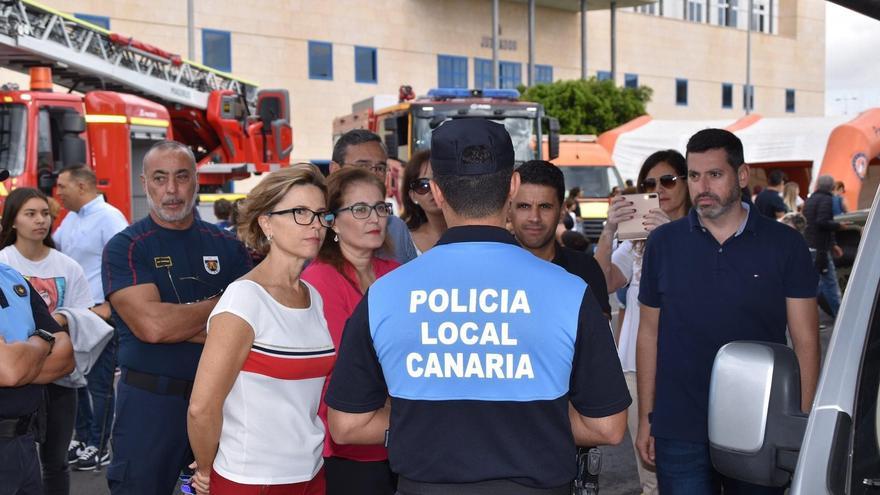 La Policía Local de Maspalomas celebra un día de puertas abiertas con actividades para los niños