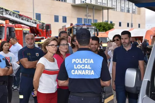 La Policía Local de Maspalomas celebra un día de puertas abiertas con actividades para los niños