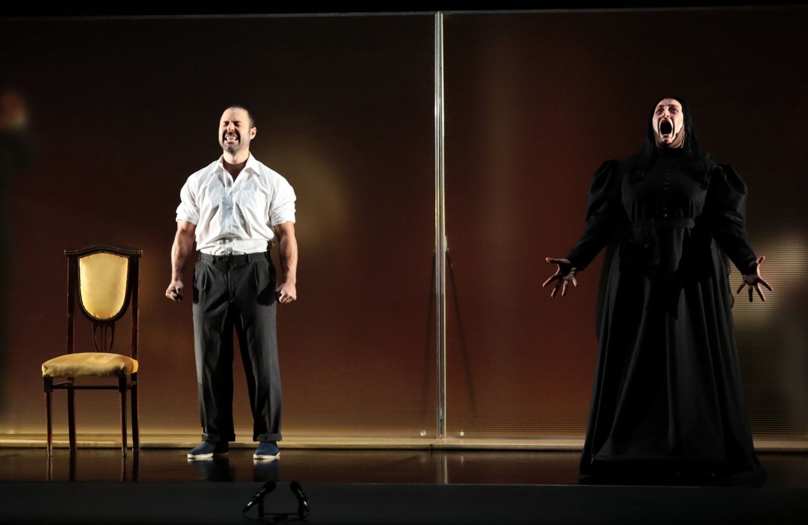 Estreno de 'Bodas de sangre', de Teatro del Temple