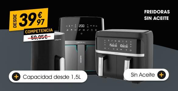 Encuentra las mejores freidoras sin aceite en Electro Depot Murcia este Black Friday