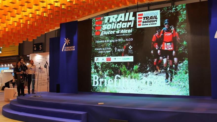 Presentación del Trail Solidari en Fitur