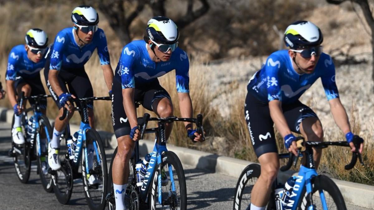 Movistar, el único equipo en World Tour