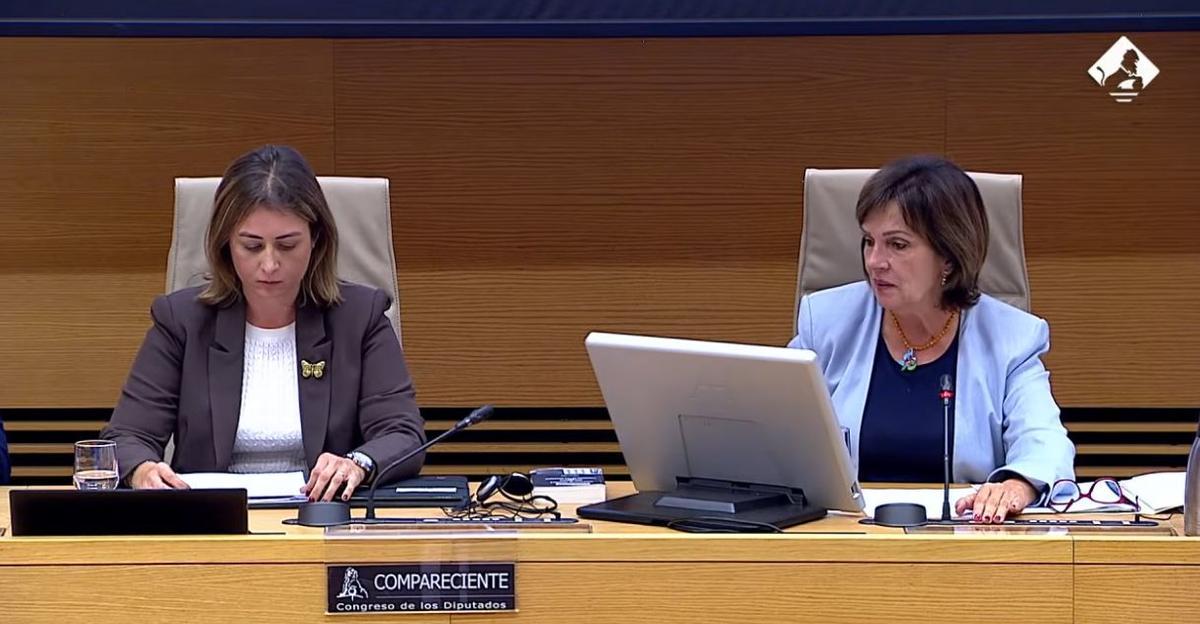 Verónica en la comisión de la dana en el Congreso