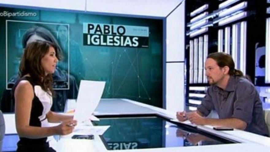 Ana Pastor entrevistó a Pablo Iglesias.
