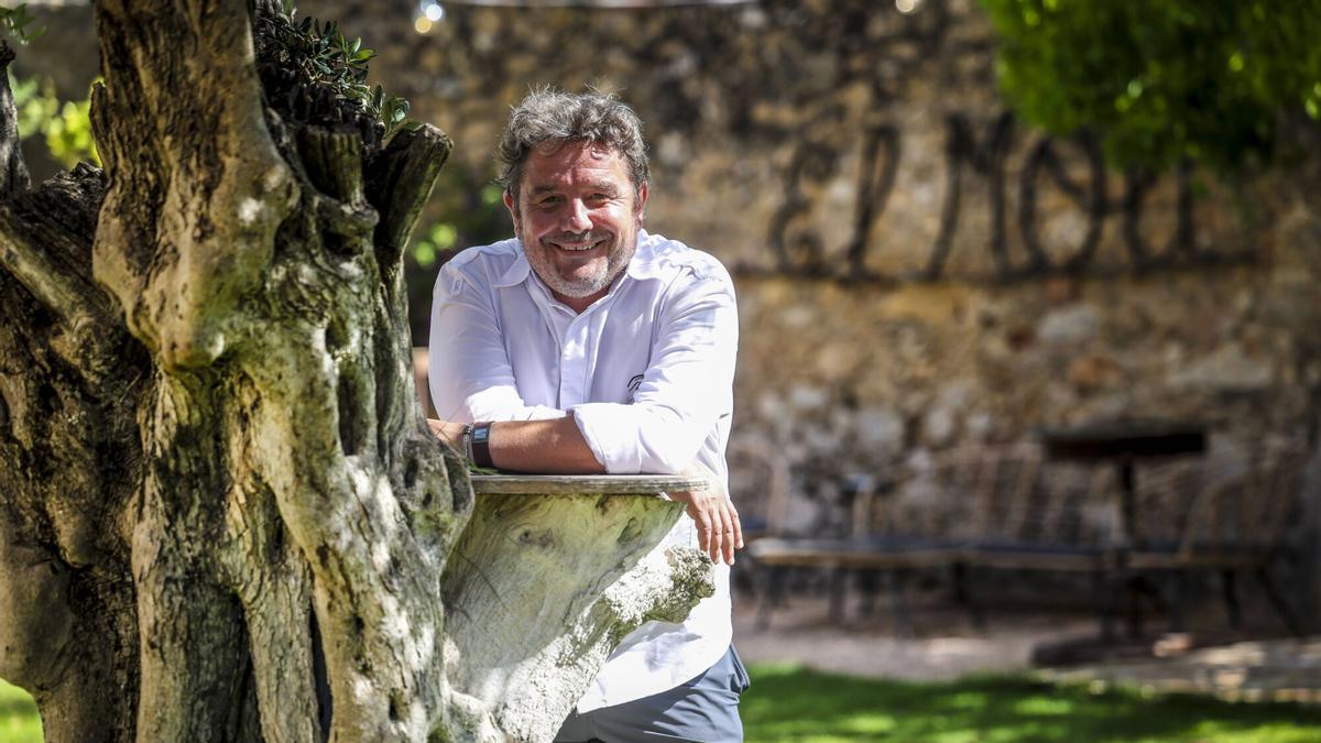 Jordi Jacas, chef y propietario de El Molí de L'Escala