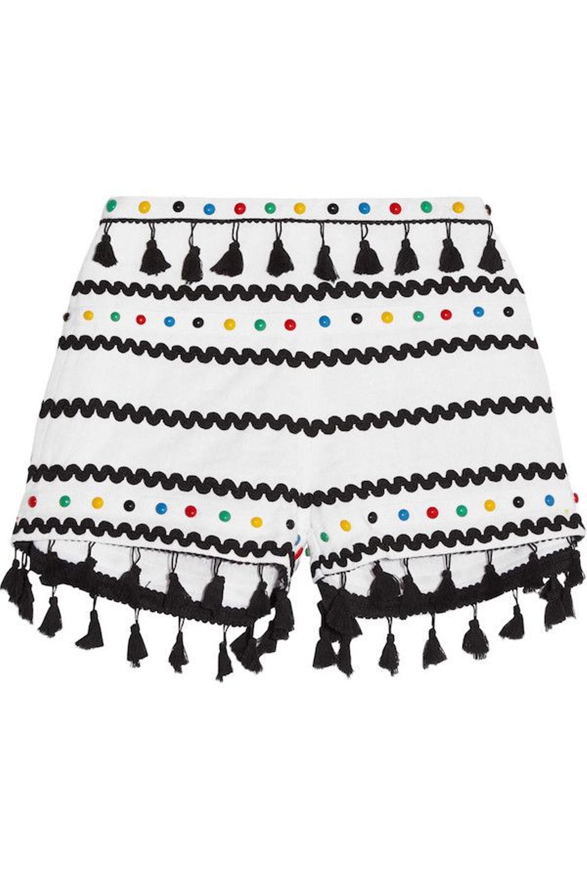 Shorts con pompones, de Dodo Bar Or