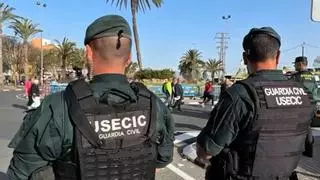 Guardia Civil, drones, perros y antidisturbios: el gran despliegue para blindar la Santa Faz