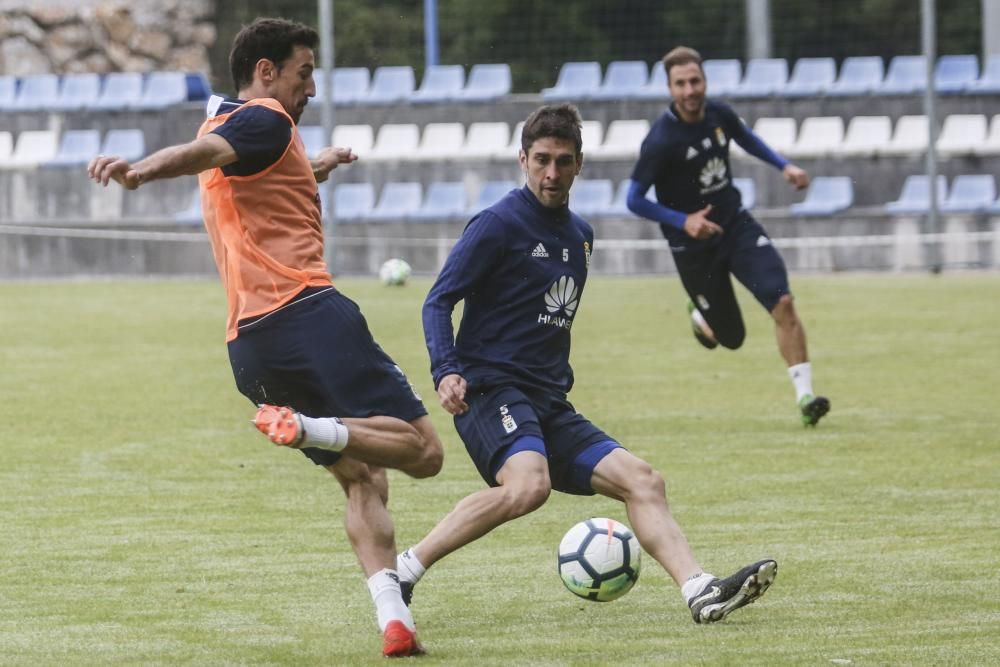 Entrenamiento del Oviedo