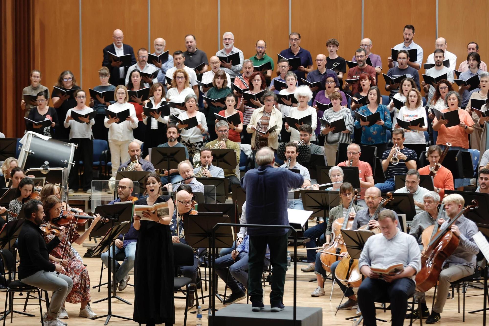 EN IMÁGENES: Así fue el ensayo del concierto de los Premios "Princesa de Asturias"