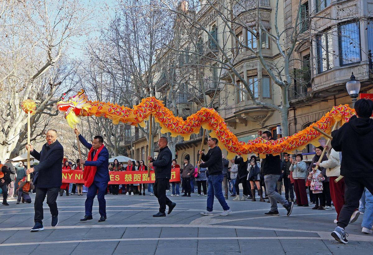 Celebració de lany nou xinès, aquest febrer a Manresa