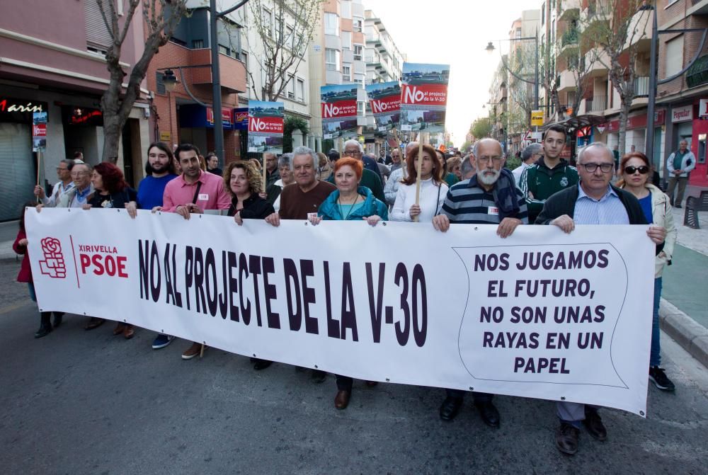 Xirivella dice no a la ampliación de la V30