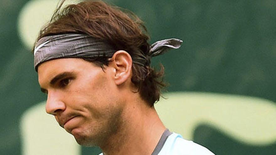 Rafa Nadal en un torneo de este año.