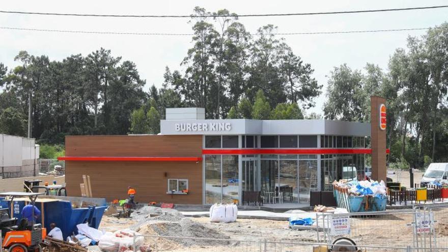 El Burger King de Vilanova, listo en tiempo récord, abre la próxima semana