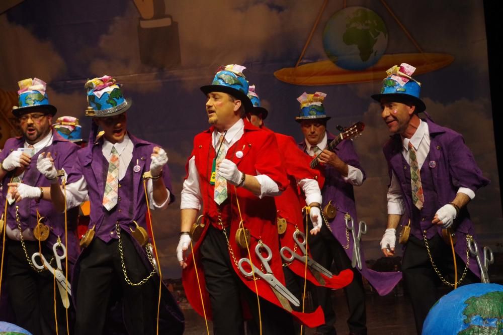 Las imágenes de la sexta sesión del Concurso Oficial de Agrupaciones de Canto del Carnaval de Málaga