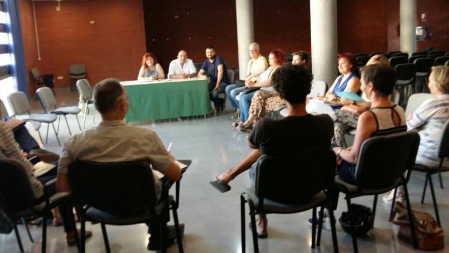 Reunión extraordinaria del Consejo Escolar, ayer