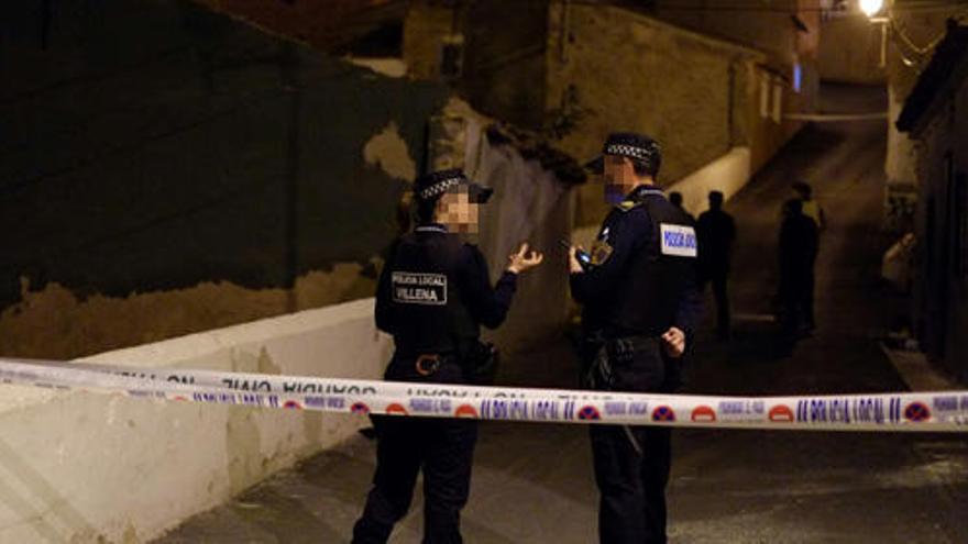 Una reyerta entre clanes deja dos heridos por arma de bala en Villena