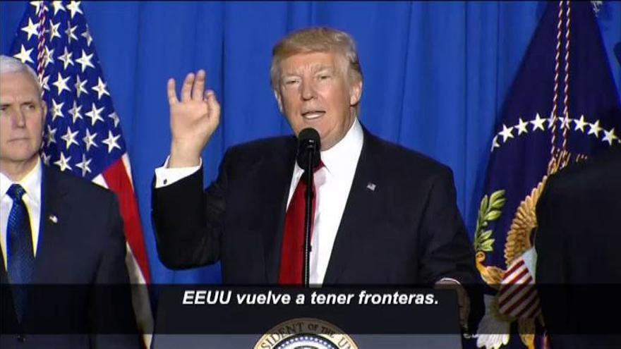 Trump da luz verde a la construcción del muro con México