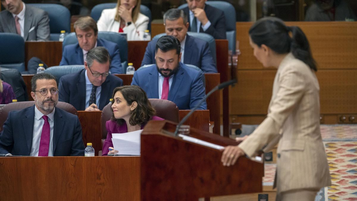 Arranca la segunda sesión del pleno de Investidura de Isabel Díaz Ayuso