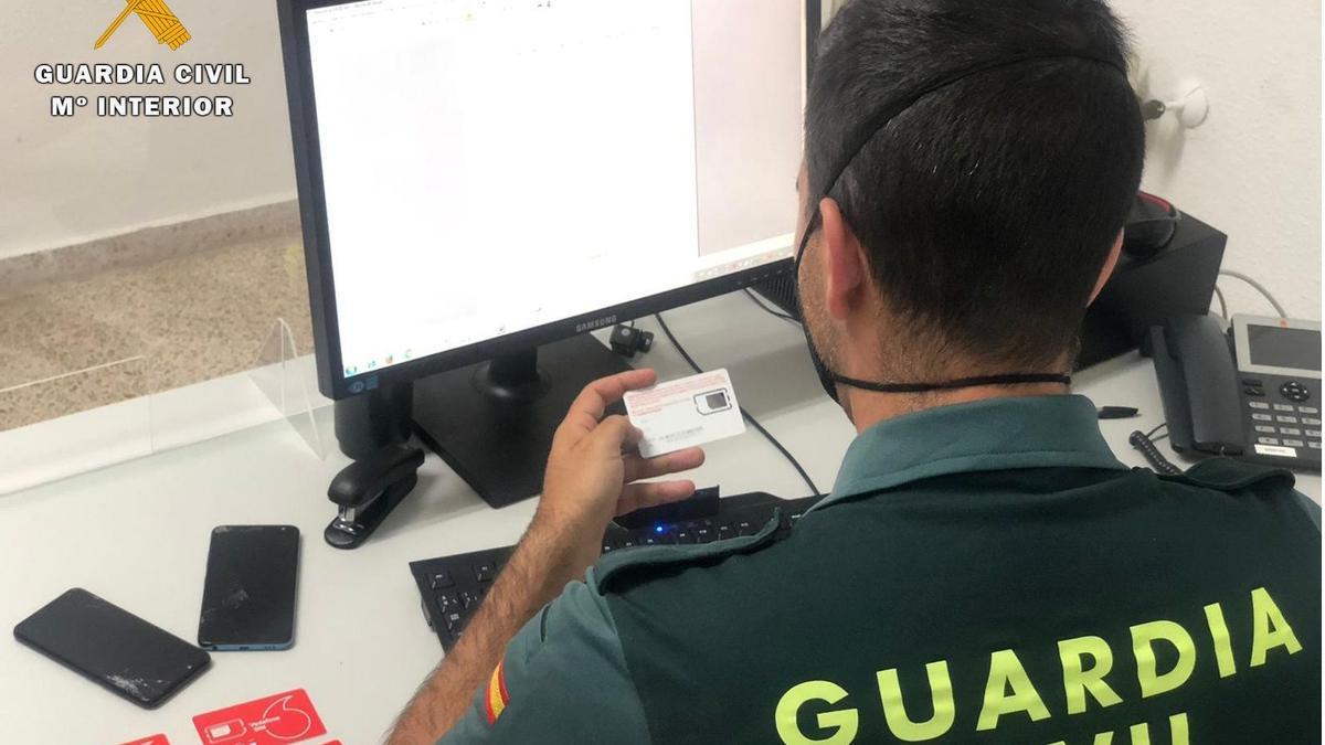 Investigación de la Guardia Civil del puesto de Ayerbe