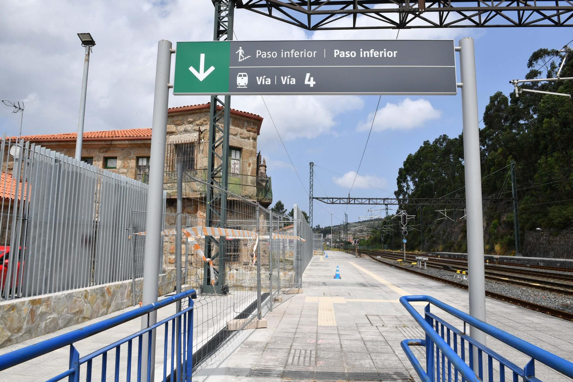 Uxes, una pequeña estación en auge