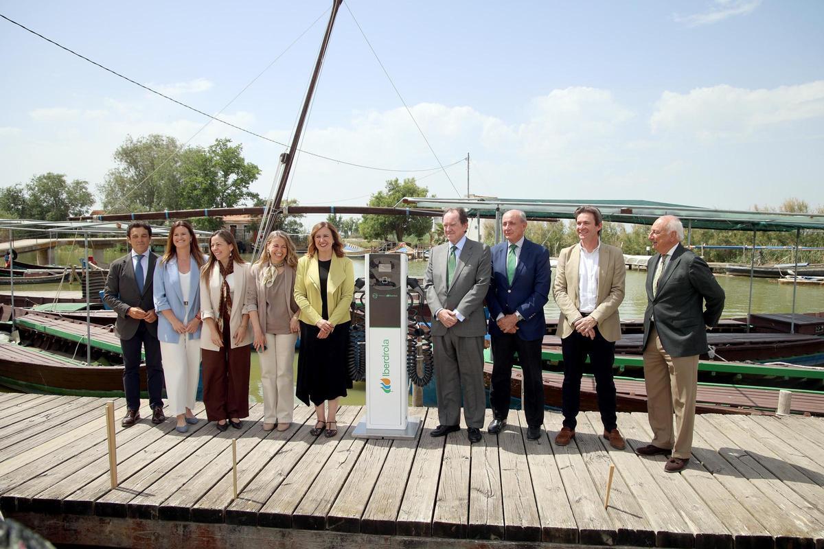 Firma del convenio con la Fundación Iberdrola
