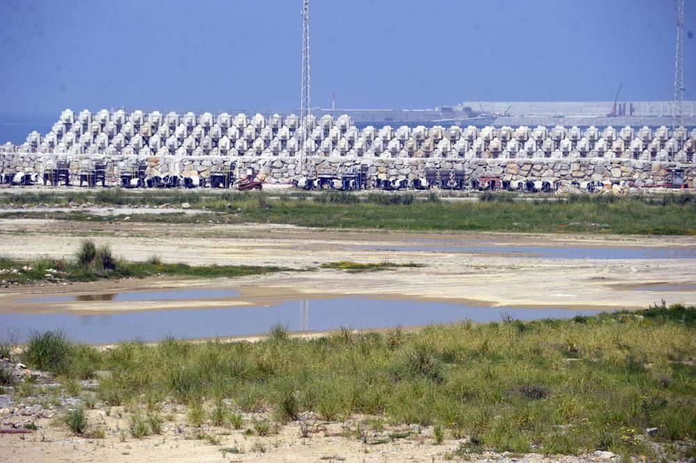 Abre a la circulación el vial de acceso al puerto exterior tras meses con la obra terminada