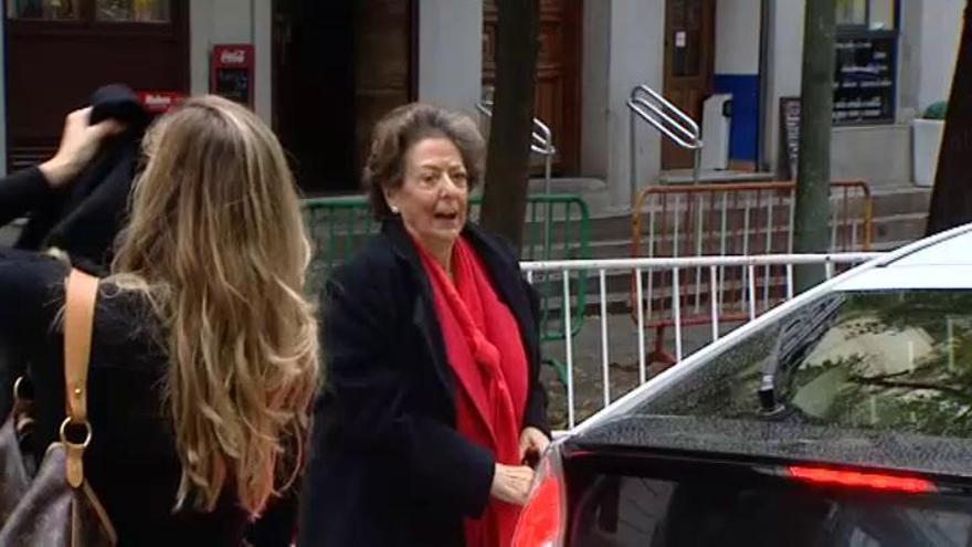 Rita Barberá llega al Tribunal Supremo