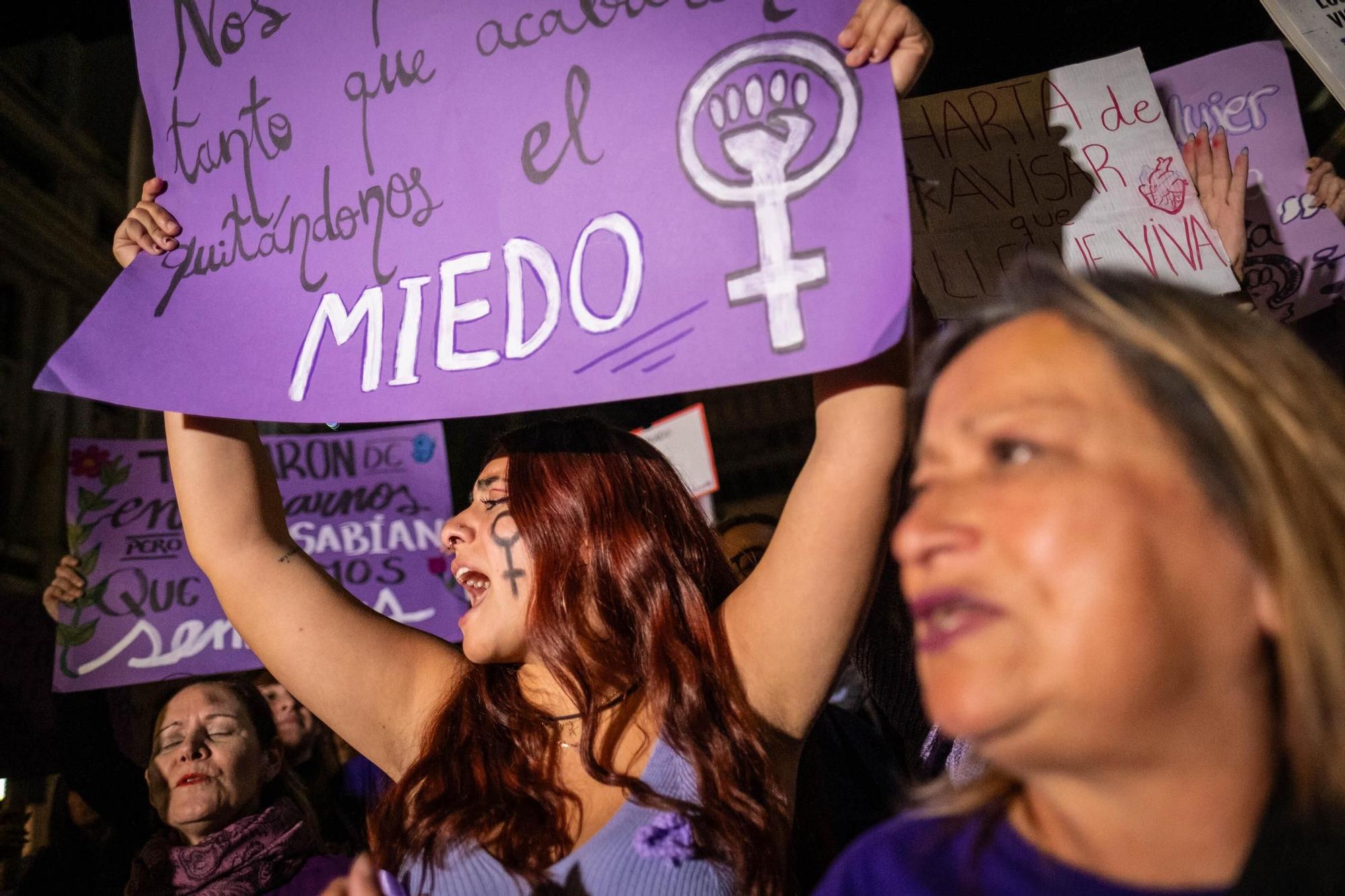 Manifestación del 8M en Santa Cruz