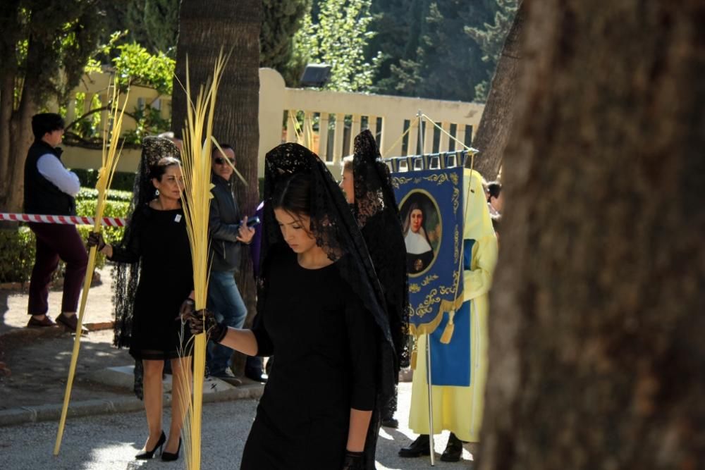 Procesión en el Colegio de Gamarra.