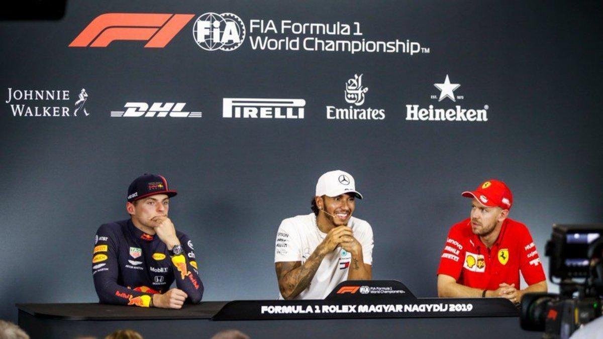 Hamilton, Verstappen y Vettel hablaron sobre Alonso