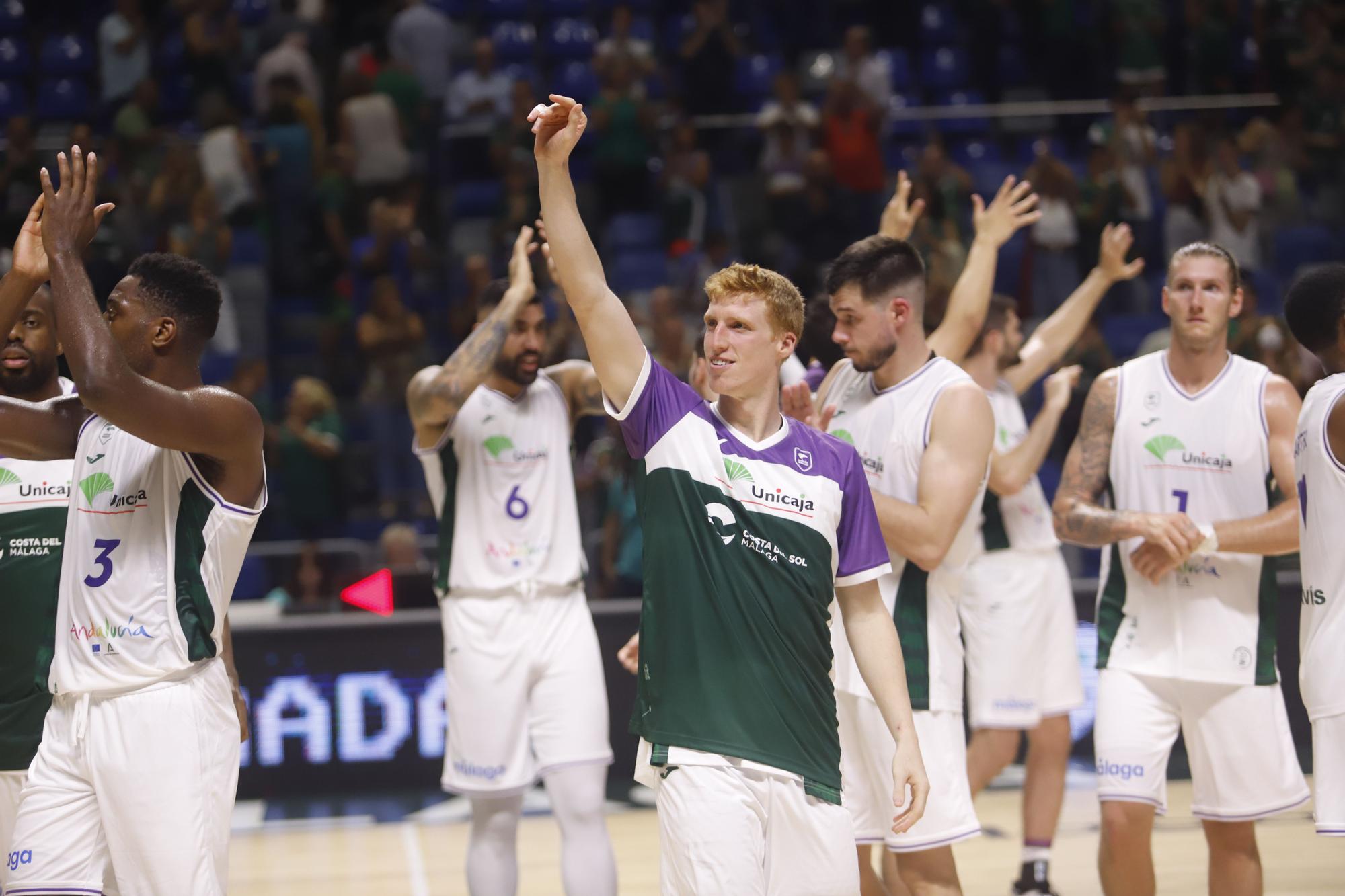 Unicaja - Den Bosch, semifinal de la fase previa de la BCL, en imágenes