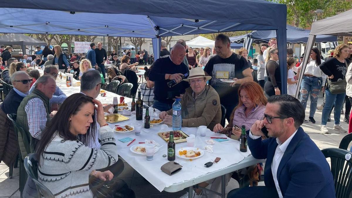 Comida con Luis Gestoso, candidato de Vox a la alcaldía de Murcia.